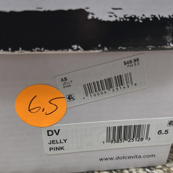 Dolce Vita Pink Jelly Sandals - Picture 6 of 6